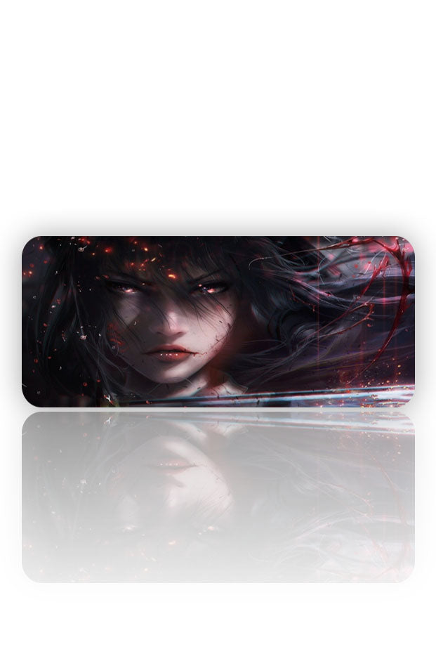 Kızıl Kıvılcım: Melankolik Direniş Mouse Pad