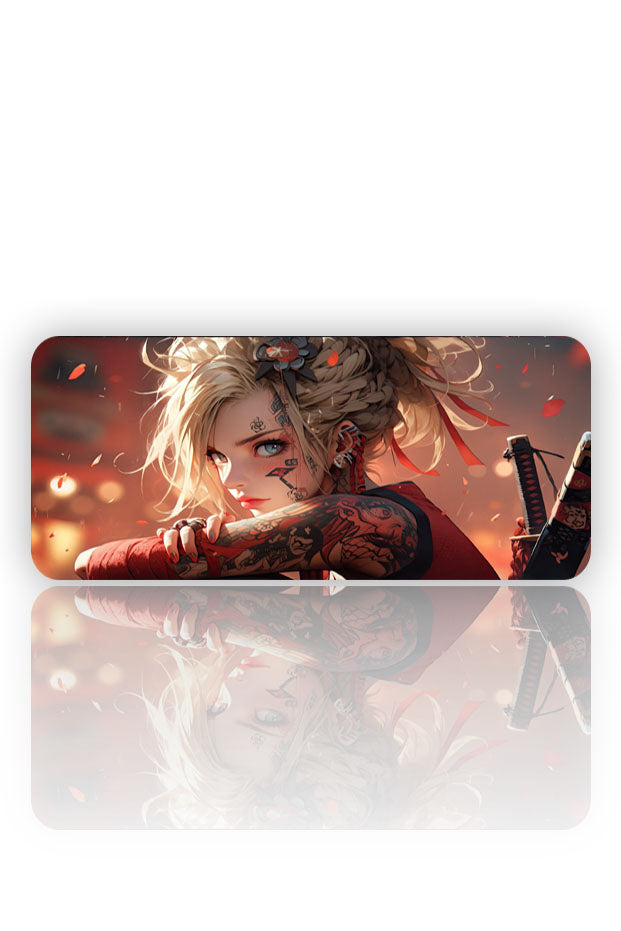 Zehirli Zarafet: Shinobu Kocho "Butterfly" Mouse Pad