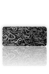 Gri Labirent: Sonsuz Desen Mouse Pad