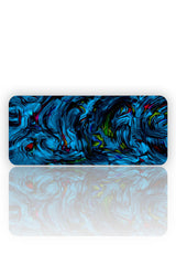Mavi Okyanus: Neon Derinlik Mouse Pad