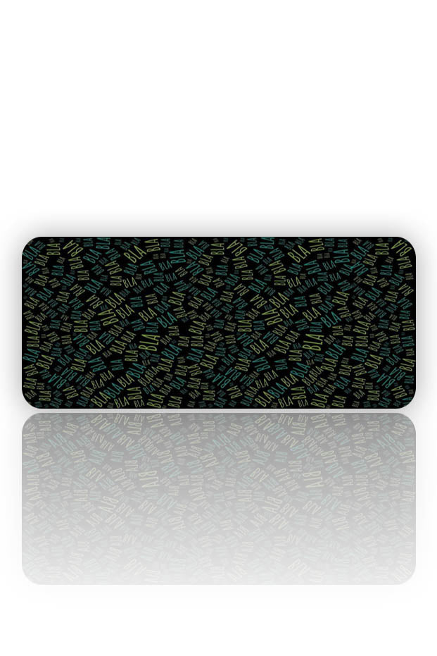 Bla Bla Bla: Sessizliğin Zıttı Mouse Pad