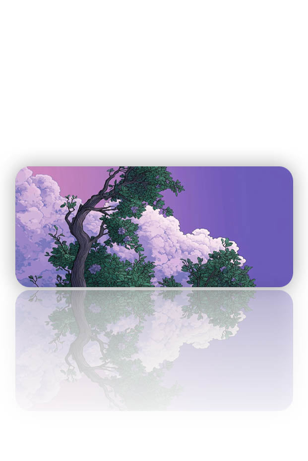Mor Gökyüzü: Rüya Ağacı Mouse Pad