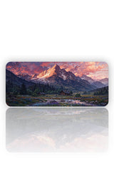 Alp Günbatımı: Dağın Şafağı Mouse Pad