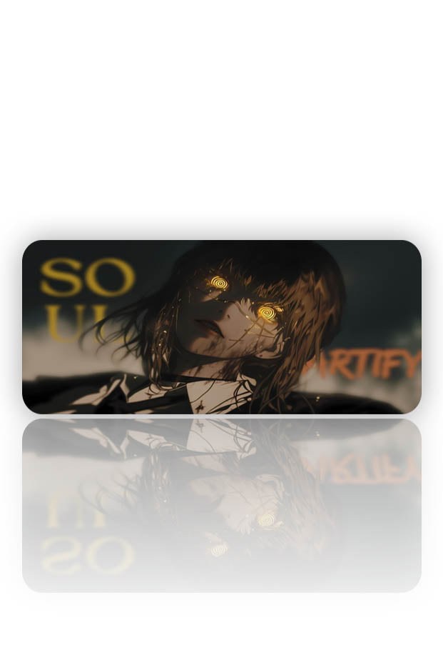 Altın Göz – Karanlık Anime Mousepad