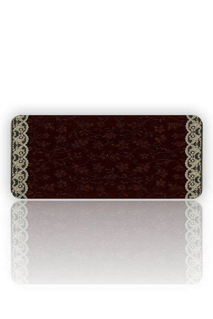 Kadife Zarafet – Dantel Detaylı Mouse Pad
