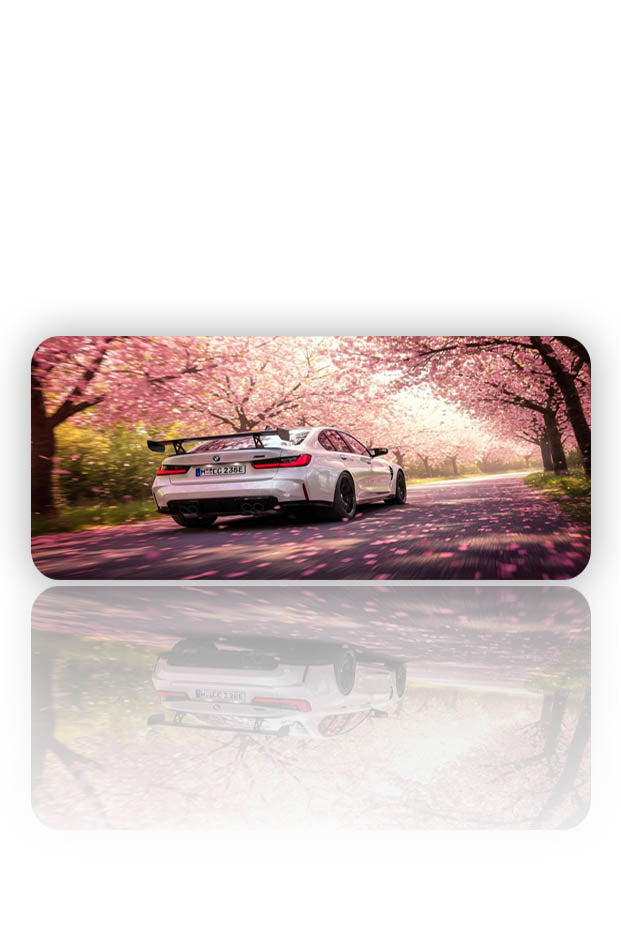 Sakura Yolu – BMW M Mouse Pad