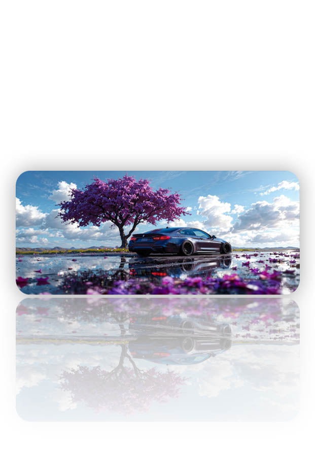 Mor Rüya – BMW Göl Kenarı Mouse Pad