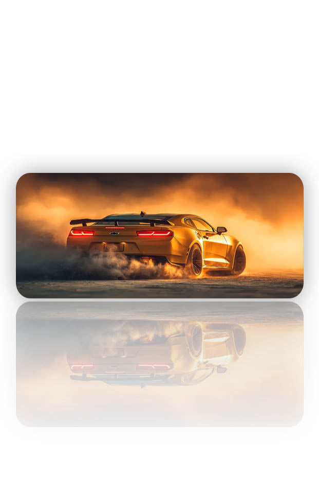 Ateş ve Duman – Camaro Drift Mouse Pad