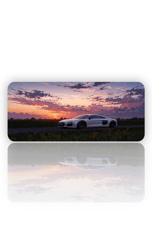 Gün Batımı Yolu – Audi R8 Mouse Pad