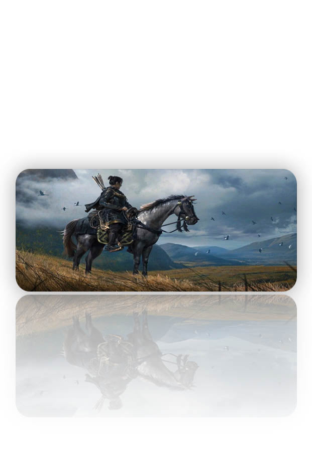Bozkırın Efendisi – Atlı Samuray Mouse Pad