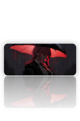 Kırmızı Yağmur – Karanlık Anime Kız Mouse Pad
