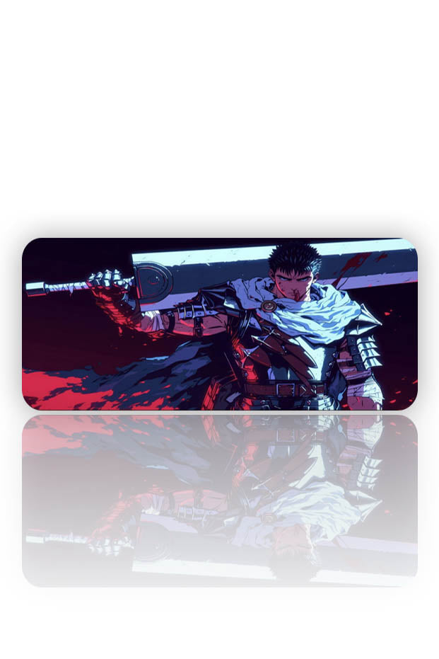 Kara Kılıç – Anime Savaşçı Mouse Pad