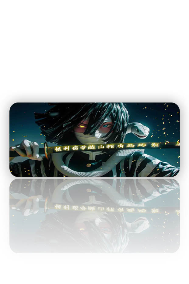 Beyaz Yılan – Gizemli Anime Savaşçı Mouse Pad