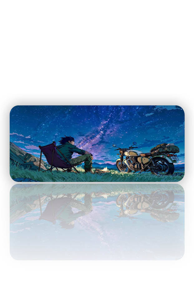 Samanyolu Altında – Anime Kamp Mouse Pad