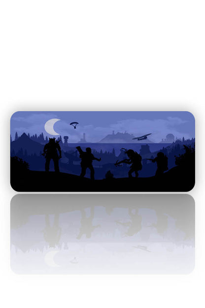 Gece Baskını – Silüet Hayatta Kalma Mouse Pad