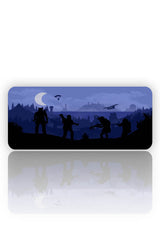 Gece Baskını – Silüet Hayatta Kalma Mouse Pad