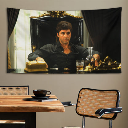 A Game of L'hombre in Brøndums Hotel Wall Covering - 130cm x 100cm