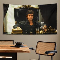 Scarface Duvar Örtüsü