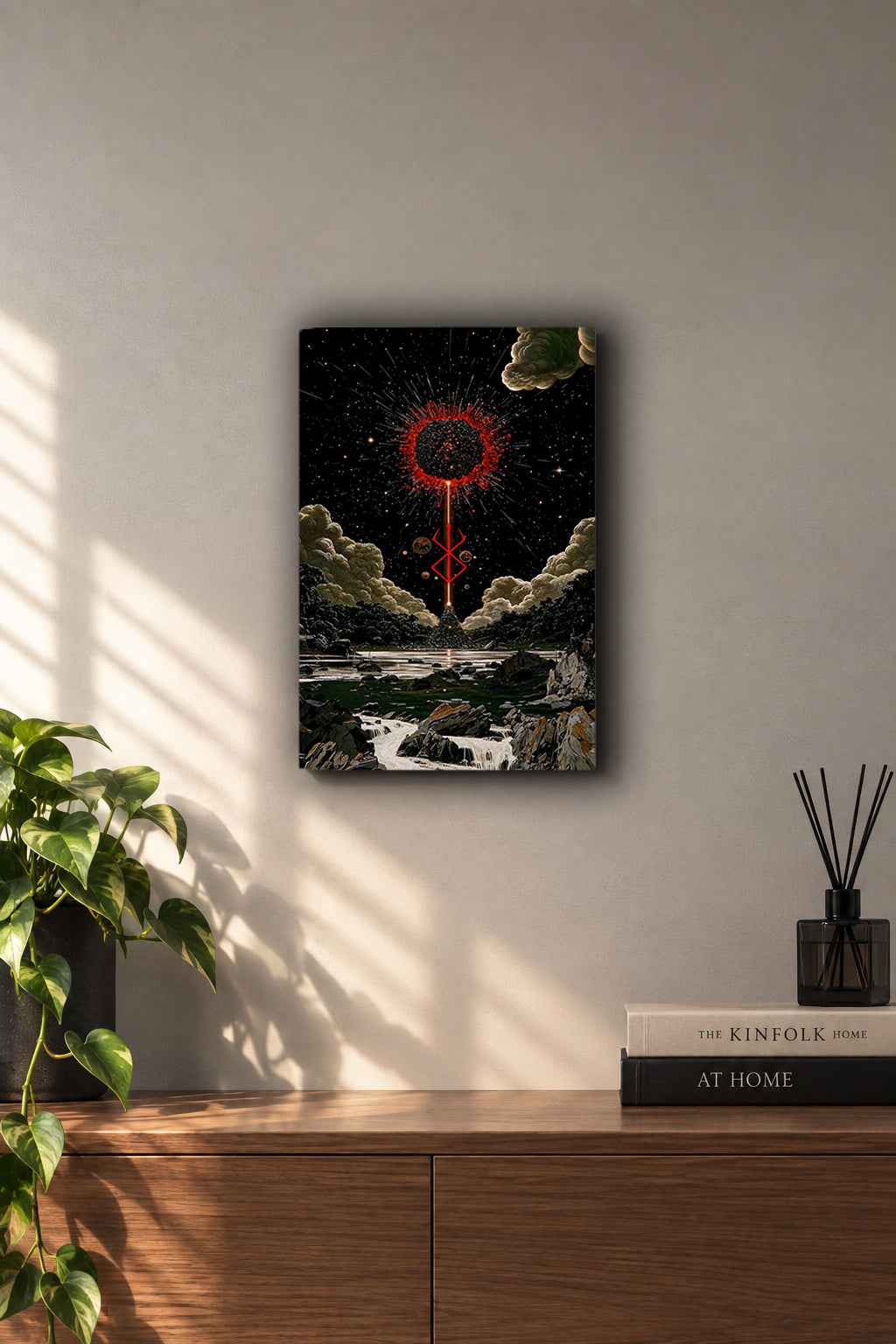 Berserk Eclipse Metal Duvar Tablosu