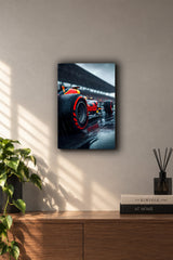 Red Bull Racing F1 Rain Master Metal Duvar Tablosu