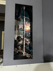 Anduril – Batı’nın Alevi | 3 Parça Metal Poster Seti
