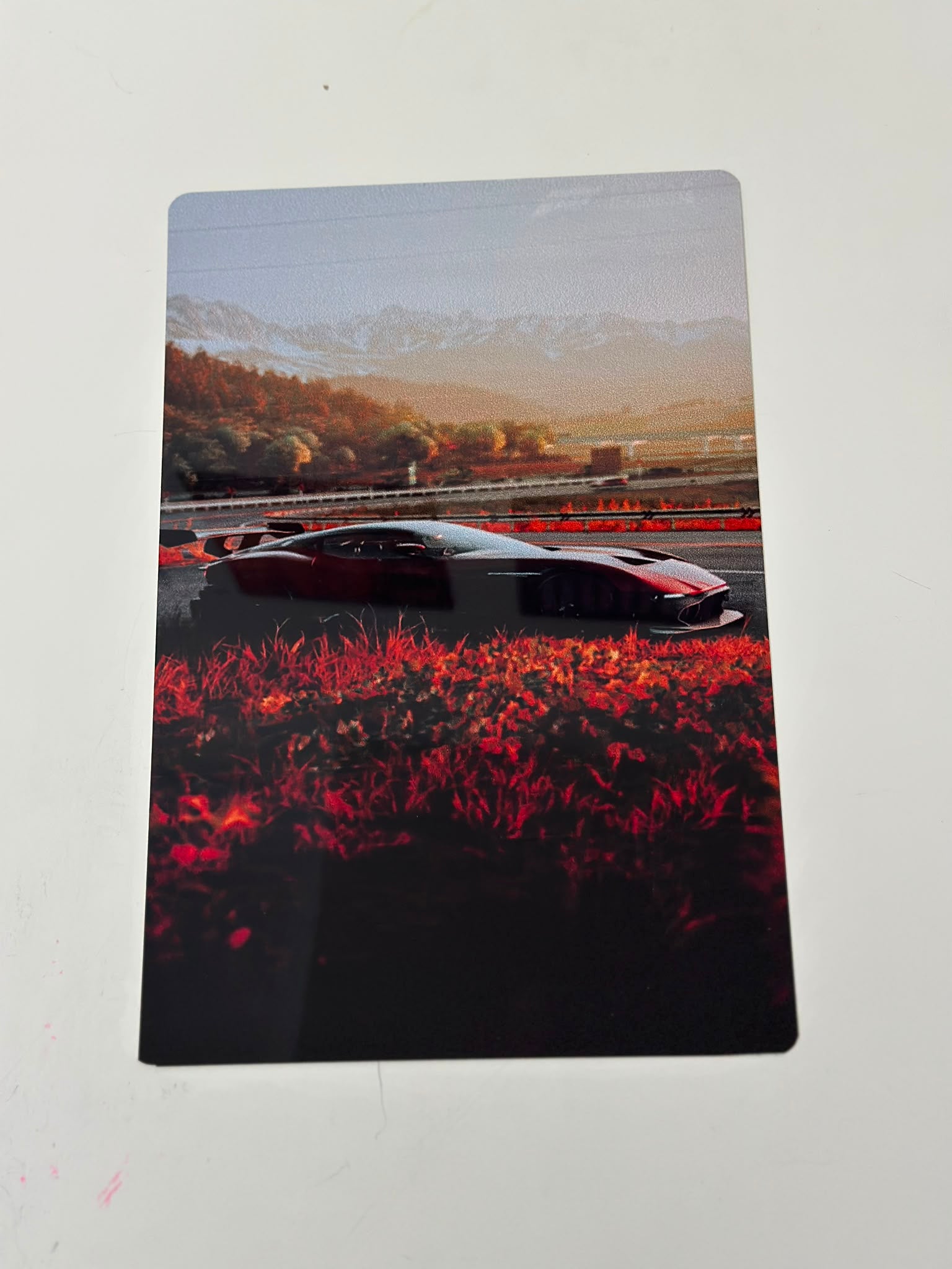 Aston Martin Vulcan Sunset Metal Duvar Tablosu