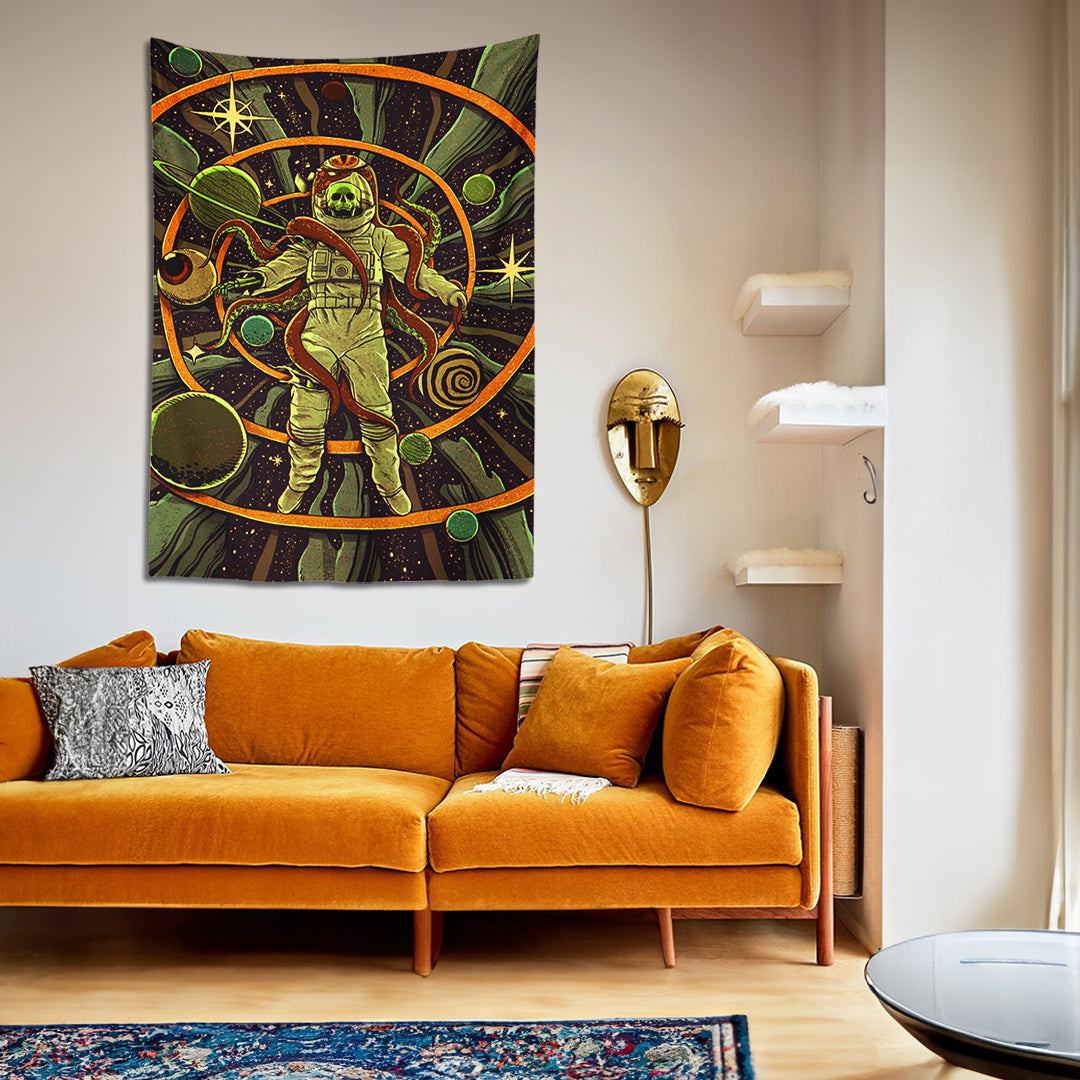 Astronot Duvar Örtüsü