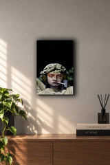 Rebel Angel Collage Metal Duvar Tablosu