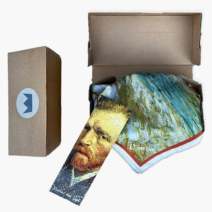 Van Gogh Pink Peach Trees Scarf
