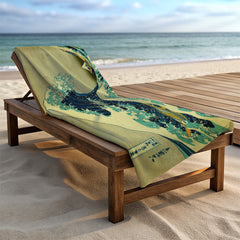 The Great Wave Plaj Havlusu