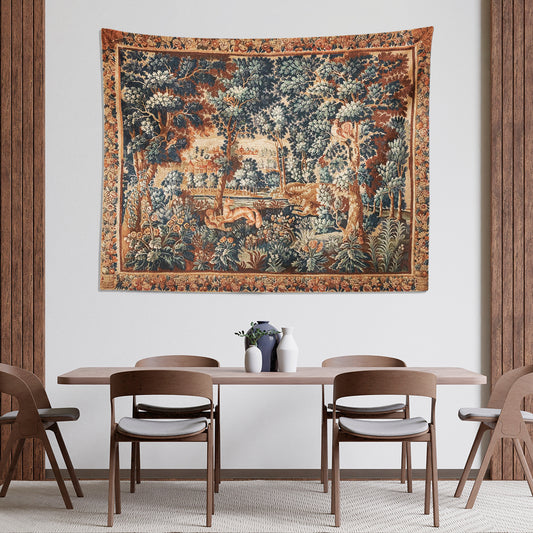 Etnik Desenli Duvar Örtüsü