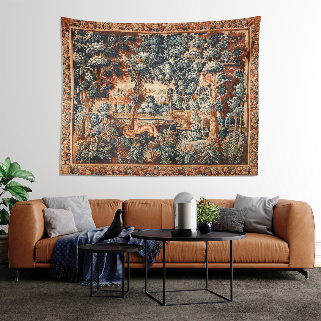 Etnik Desenli Duvar Örtüsü