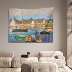 Argenteuil'deki Havza, Claude Monet Duvar Örtüsü