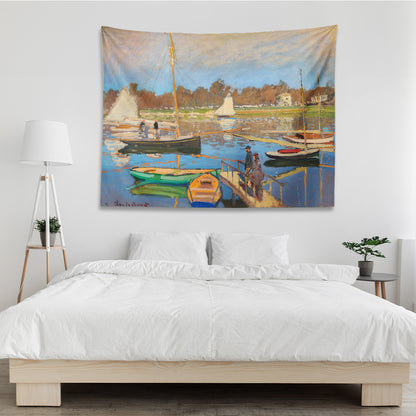 Argenteuil'deki Havza, Claude Monet Duvar Örtüsü