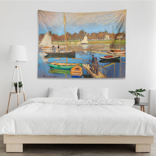 Argenteuil'deki Havza, Claude Monet Duvar Örtüsü