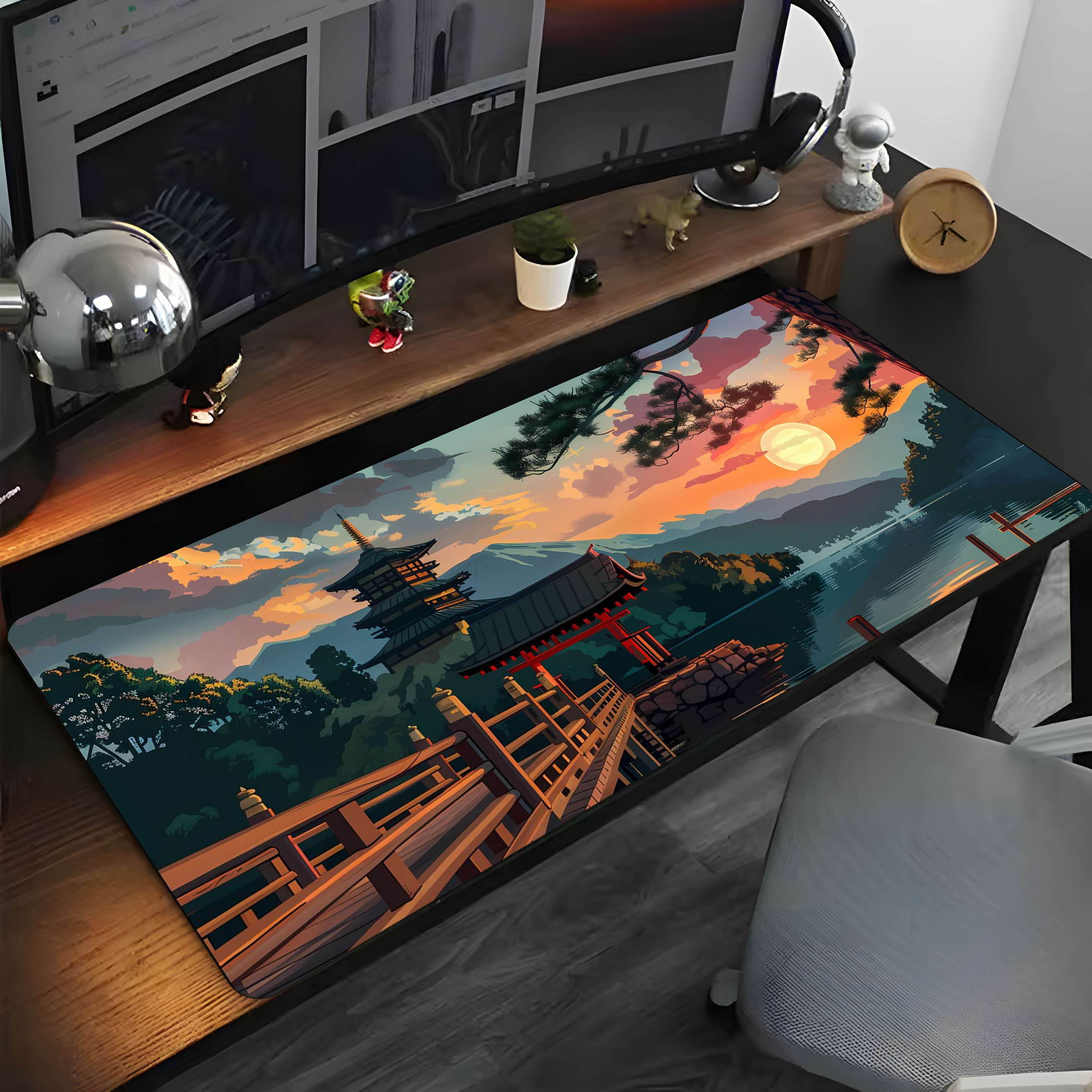 Sunset Vista Mouse Pad