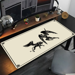 Ares & Lion Mouse Pad