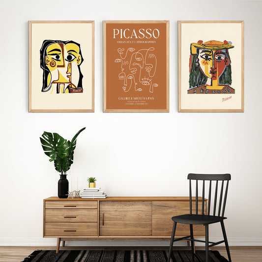 Pablo Picasso 3'lü  Set