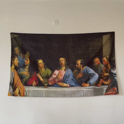 The Last Supper- Son Akşam Yemeği Duvar Örtüsü