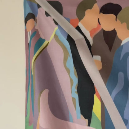 Flower Power Duvar Örtüsü