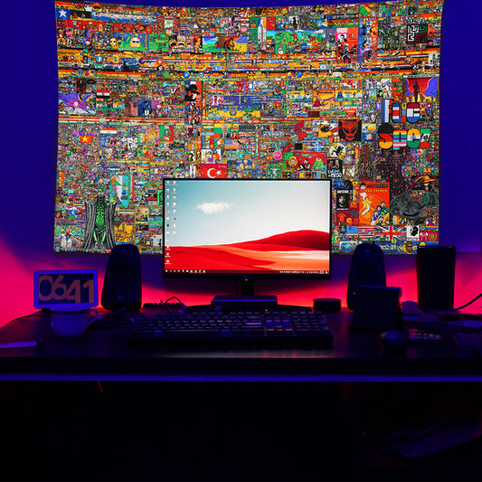 r/place Reddit 2023 Wall Covering-150x100 cm