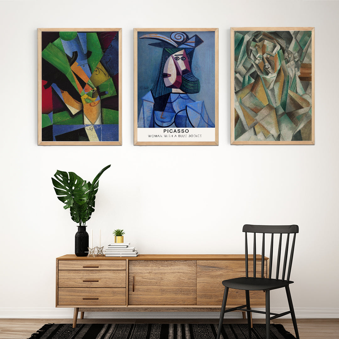 Pablo Picasso Kübizm 3'lü Set