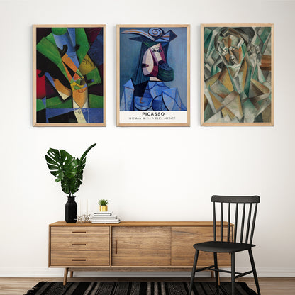 Pablo Picasso Kübizm 3'lü Set