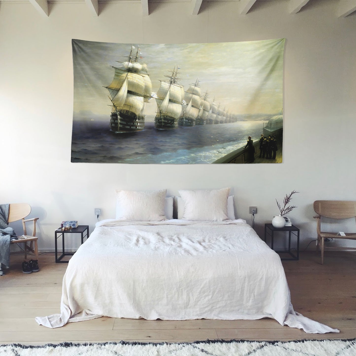 A Game of L'hombre in Brøndums Hotel Wall Covering - 130cm x 100cm