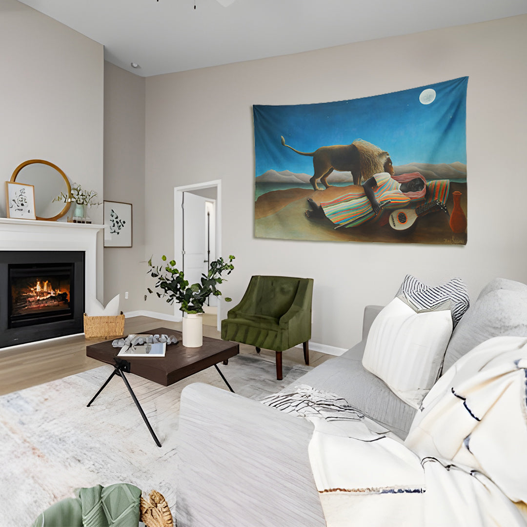 Uyuyan Çingene Duvar Örtüsü