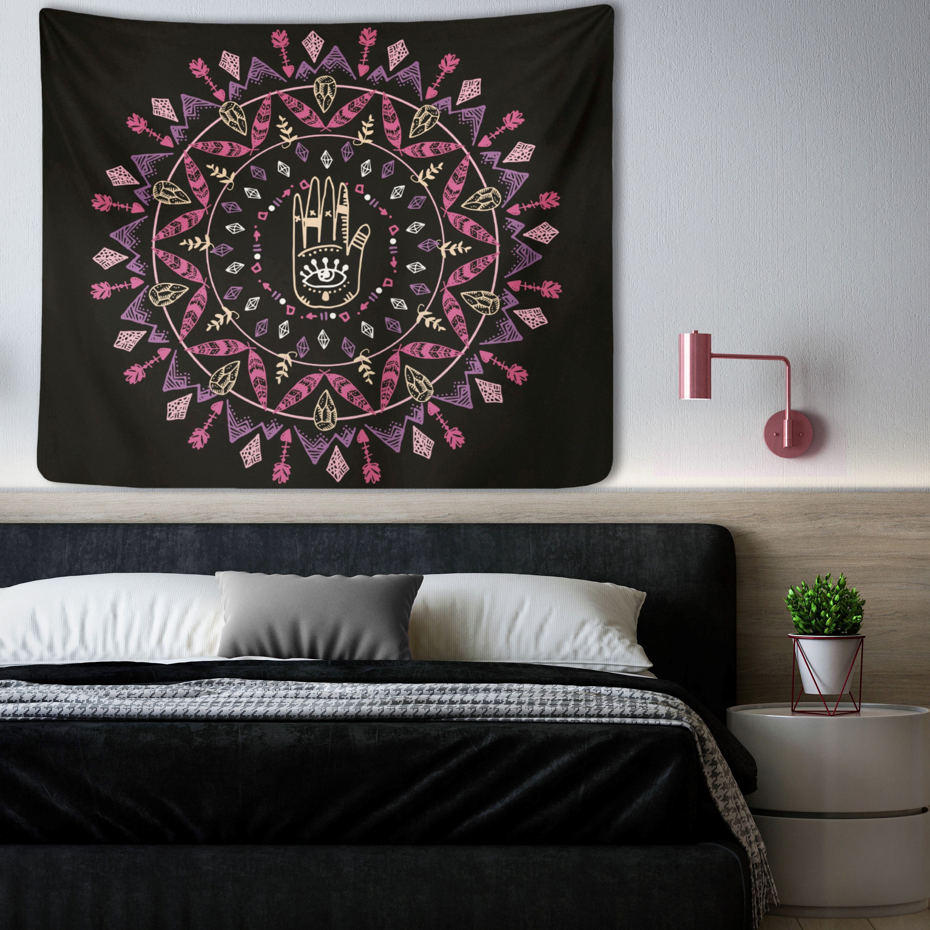 Hamsa Deep Duvar Örtüsü