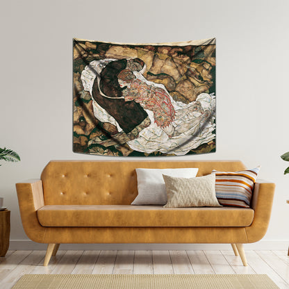 Death and Girl Duvar Örtüsü