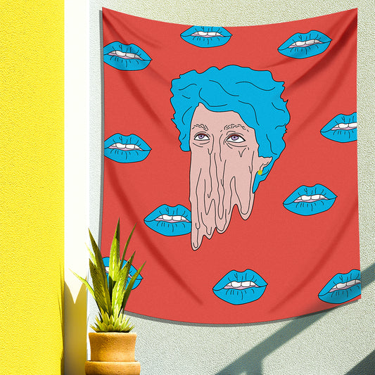 Lips Duvar Örtüsü