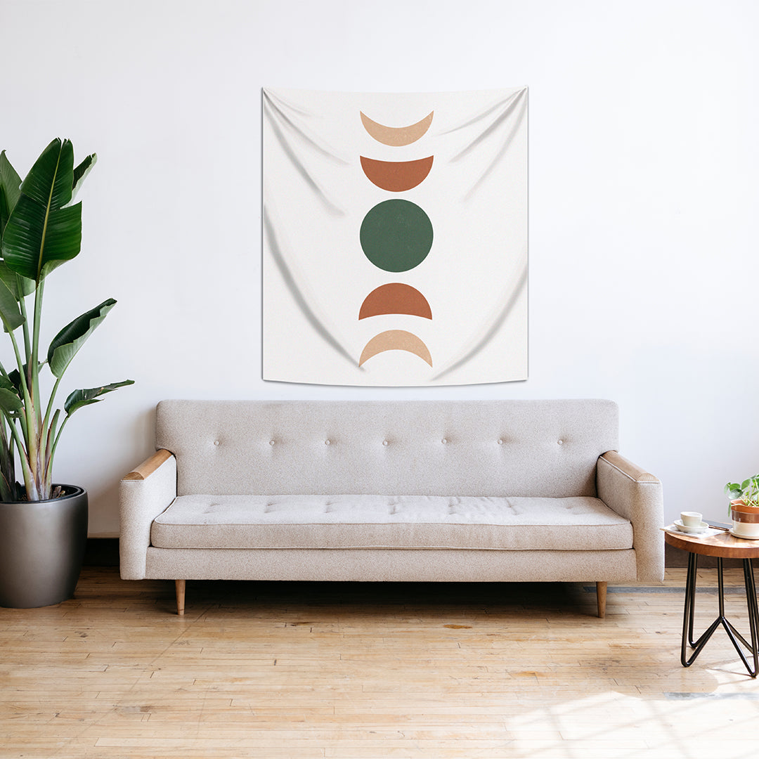 The Phases of The Moon Duvar Örtüsü