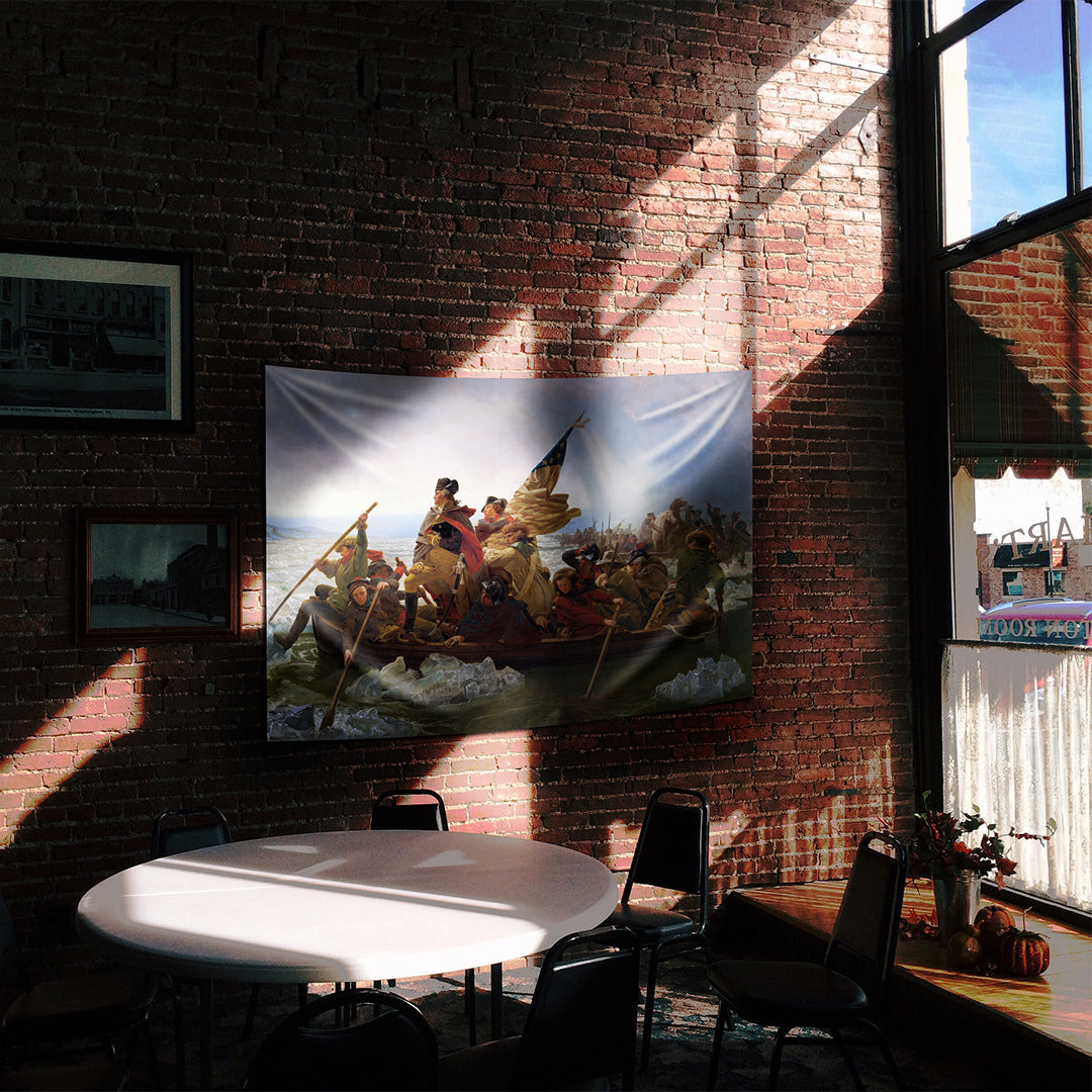 Washington Crossing the Delaware Duvar Örtüsü